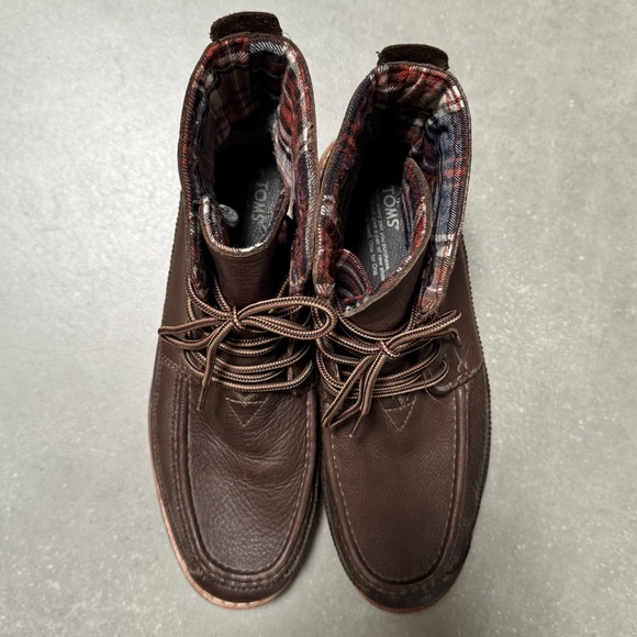 TOMS Searcher Leather Boots. Men’s Size 10.5 - Picture 5 of 5
